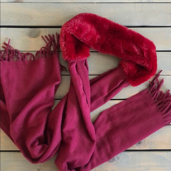 Fur hat/scarf